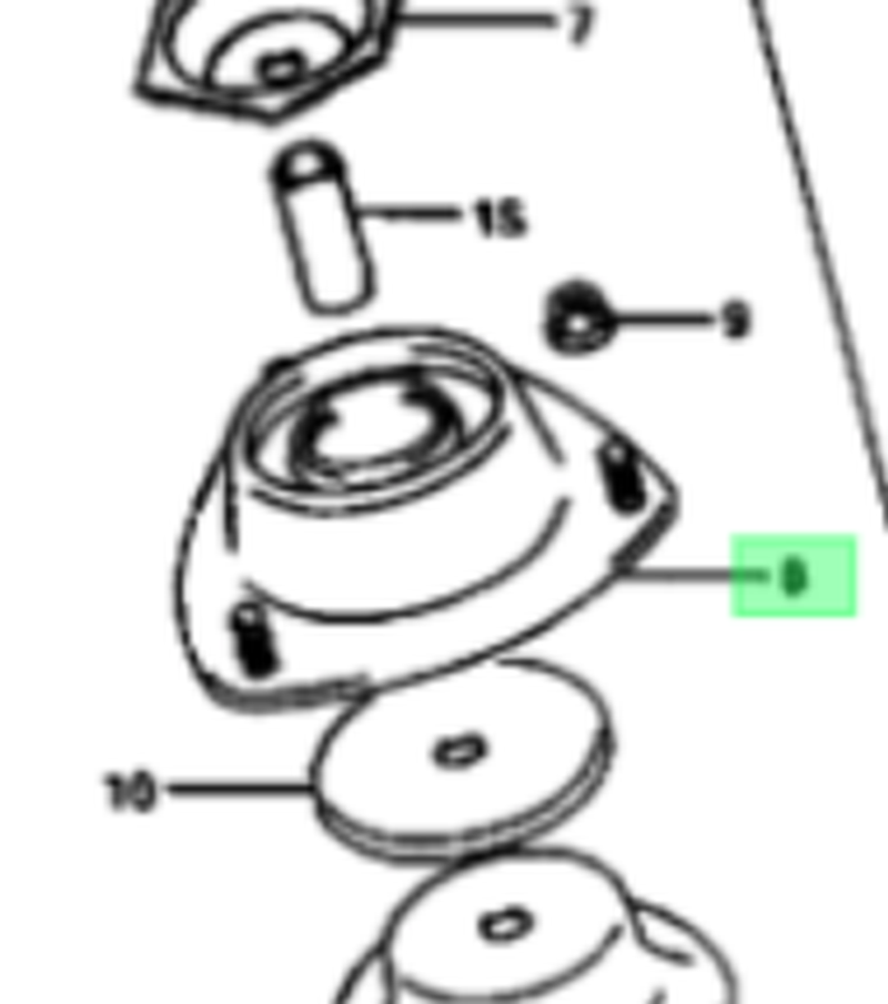 Cappuccino Front Top Mount